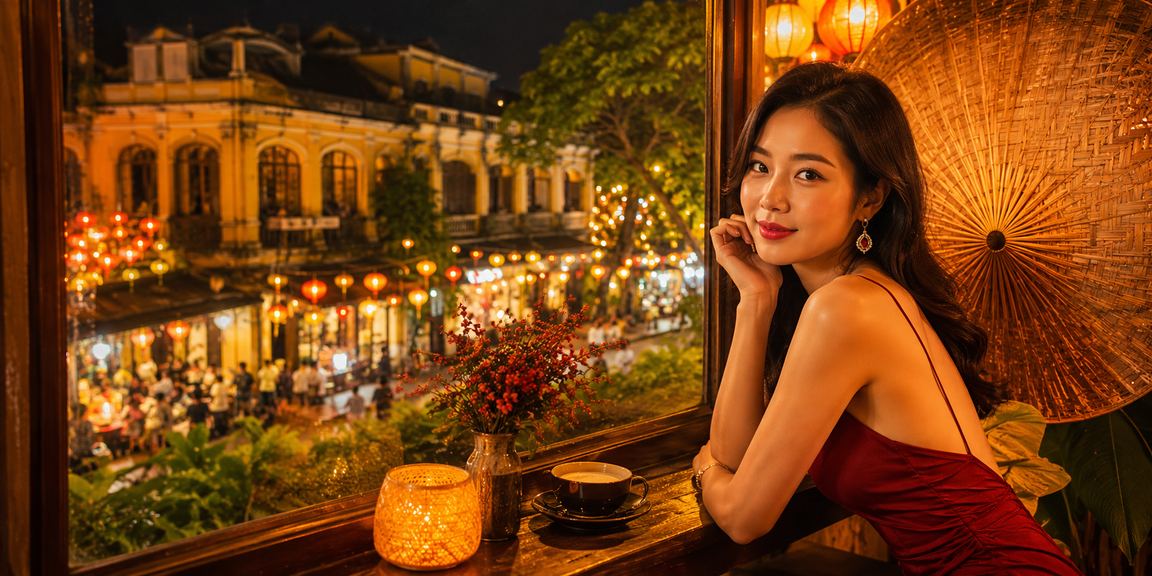 Người phụ nữ Hà Nội đội nón lá theo dõi kết quả cá cược trên điện thoại thông minh
