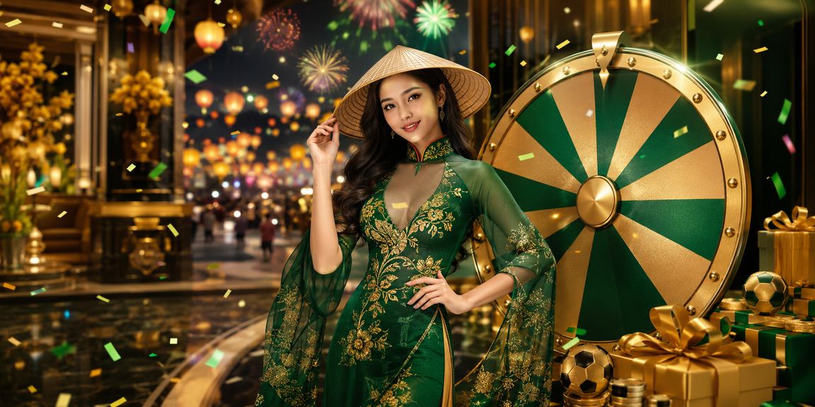 Người phụ nữ Huế đội nón lá đang theo dõi bàn roulette trực tuyến trên điện thoại