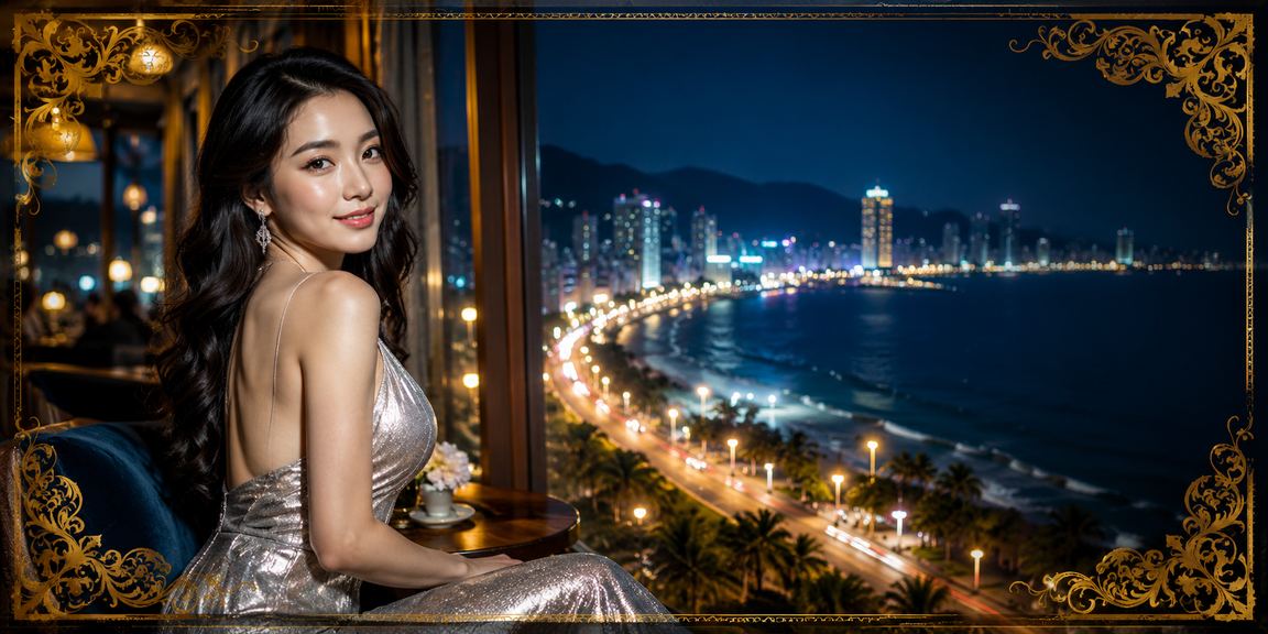 Người dùng Nha Trang kiểm tra tài khoản VIP và ưu đãi đặc biệt tại quán cà phê ven biển